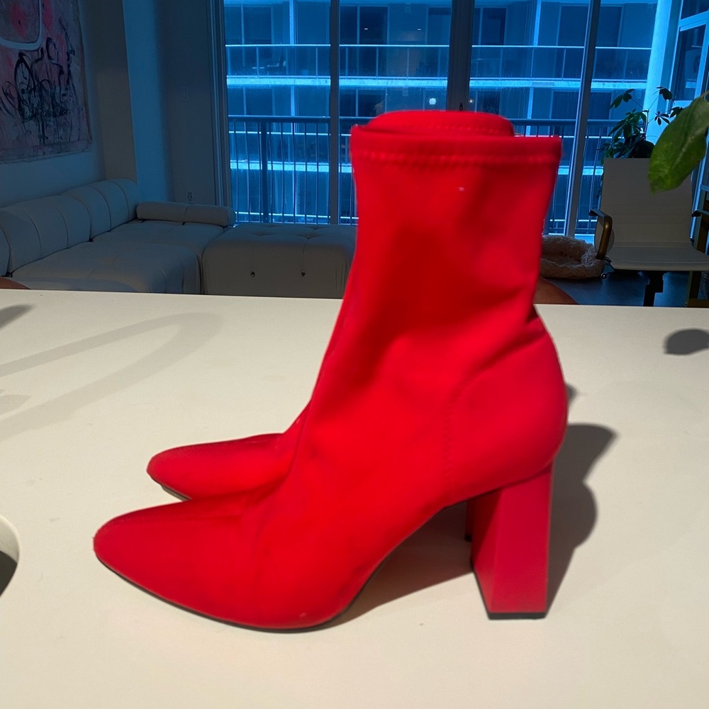 Red boots